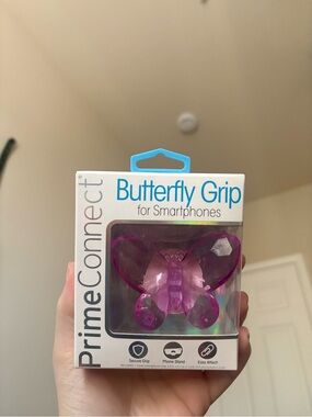 Butterfly Grip for Smartphones - Purple